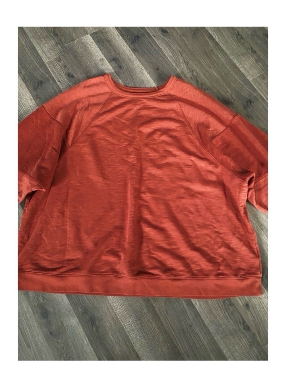 MADEWELL Burnt Orange Crewneck Sweatshirt - Picture 9 of 11